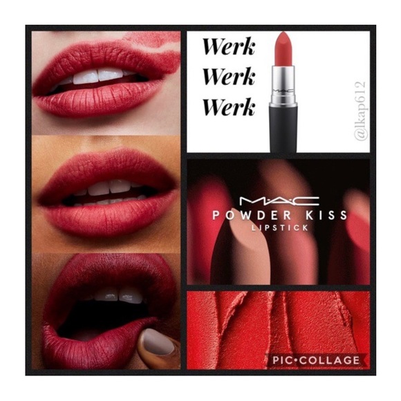 MAC powder kiss lipstick Werk Werk Werk - Picture 5 of 6